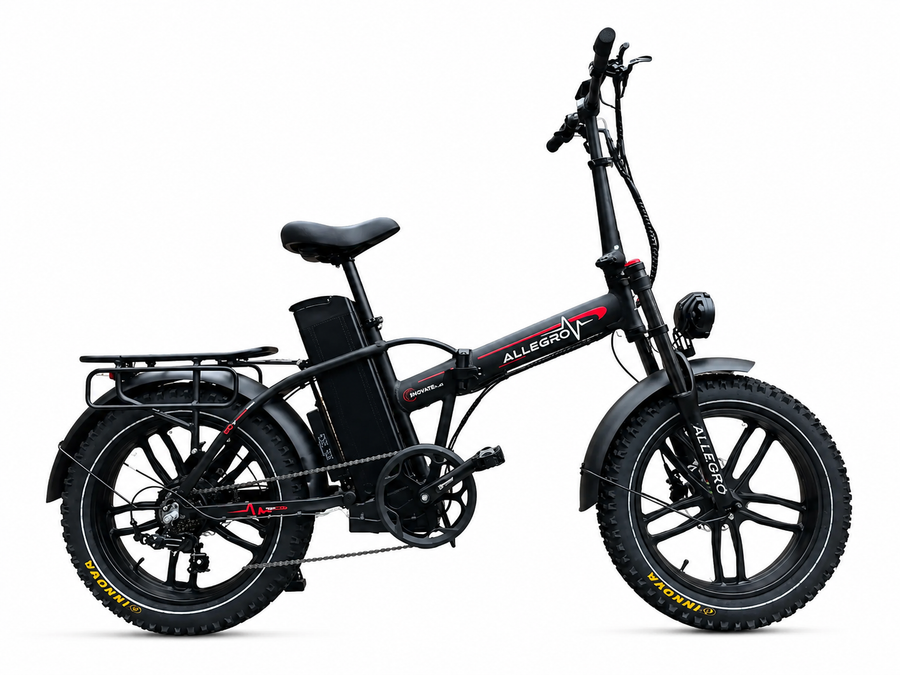 Allegro TDL6125 Fat Tyre Electric Bike 750W / 15.5mph Folding E-Bike