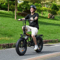 Thumbnail for Hidoes F3 Pro Fat Tyre Electric Bike – 48V 13Ah Folding E-Bike with 65km Range