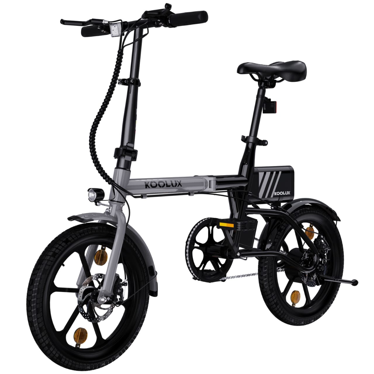 KOOLUX X1 Folding Electric Bike 250W – 16 Inch E-Bike with Removable Battery