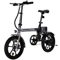 Thumbnail for KOOLUX X1 Folding Electric Bike 250W – 16 Inch E-Bike with Removable Battery