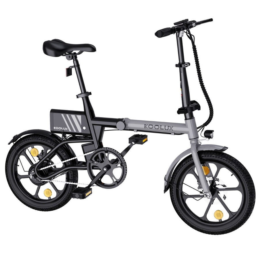 KOOLUX X1 Folding Electric Bike 250W – 16 Inch E-Bike with Removable Battery
