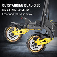 Thumbnail for iENYRID ES1 Dual Motor Electric Scooter 2400W / 37 mph Off-Road Folding E-Scooter