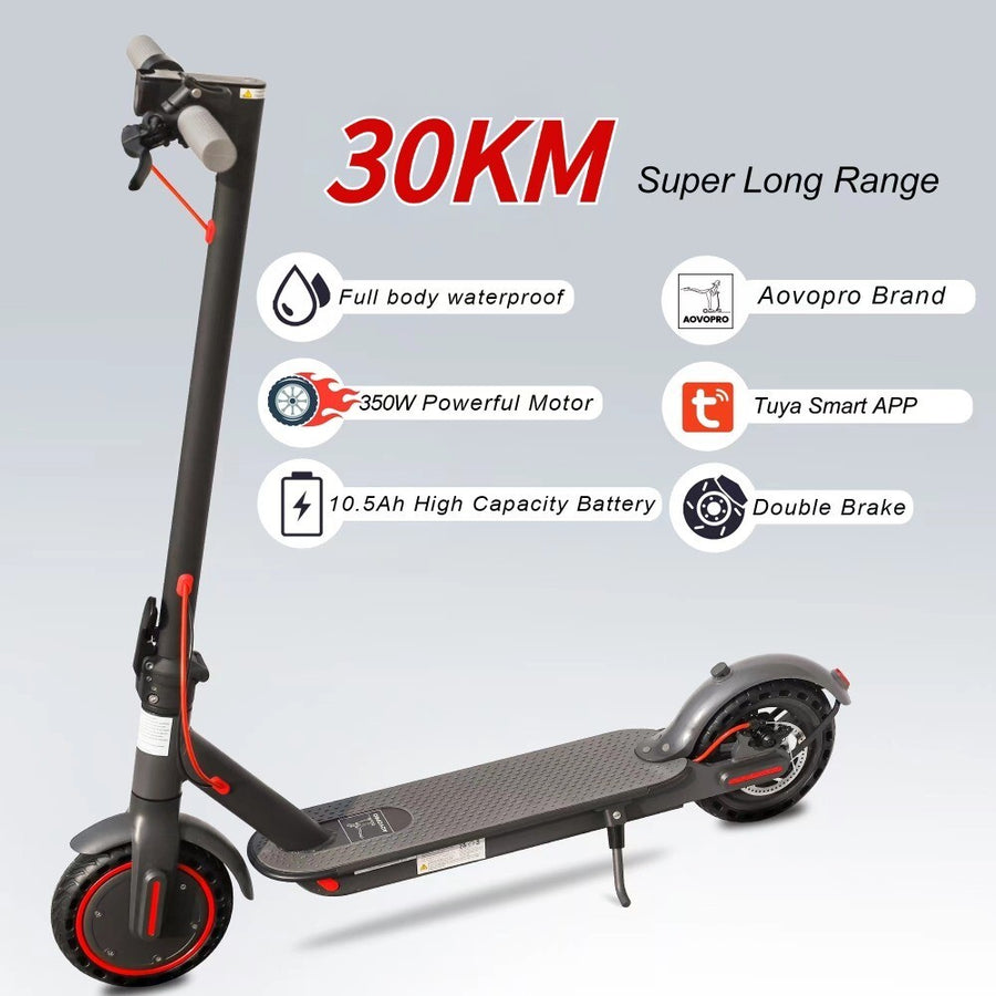 Tuya Smart Electric Scooter 350W / 15.5mph  – Folding E-Scooter