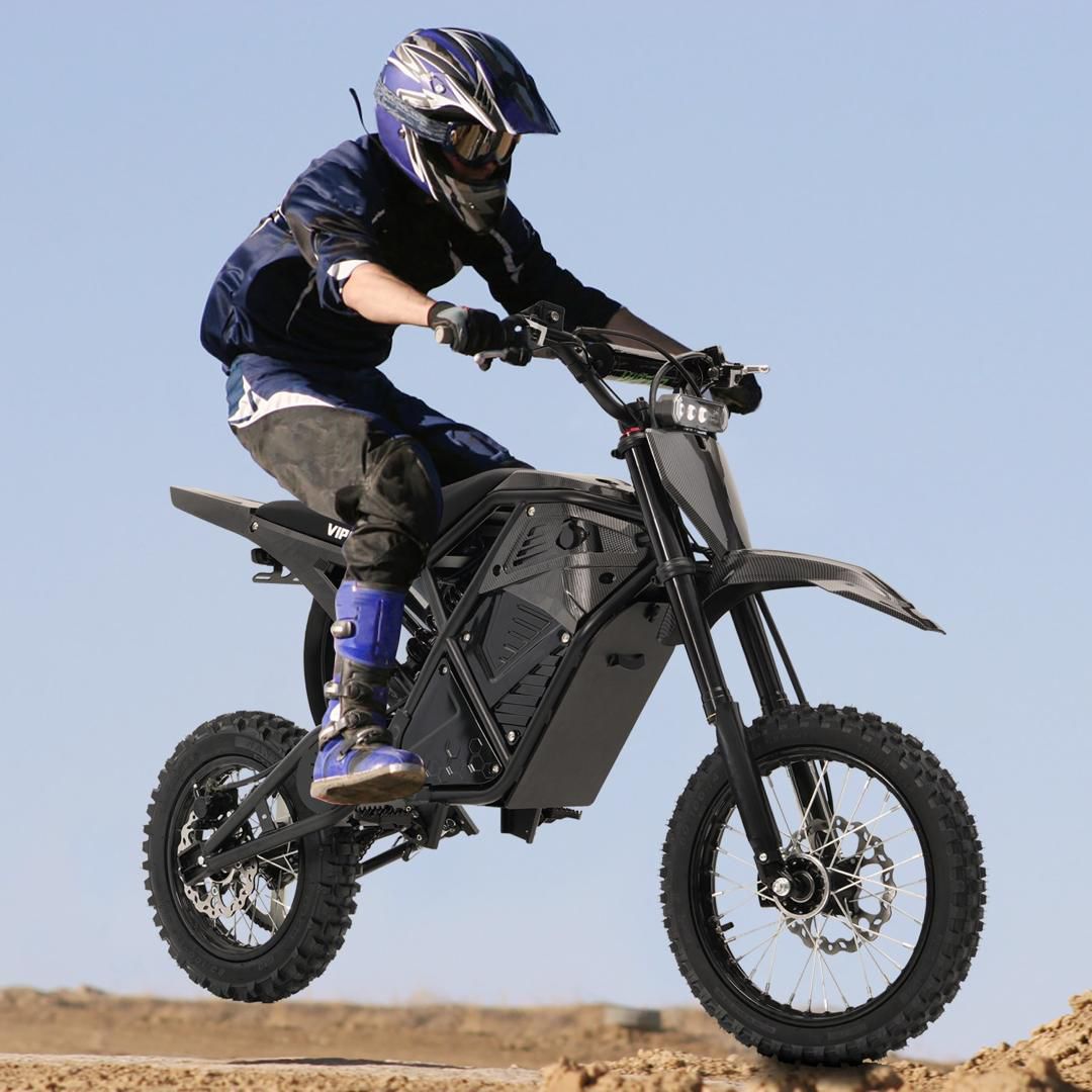 VIPCOO H3 Electric Dirt Bike 3500W – 48V 23Ah Off-Road E-Bike