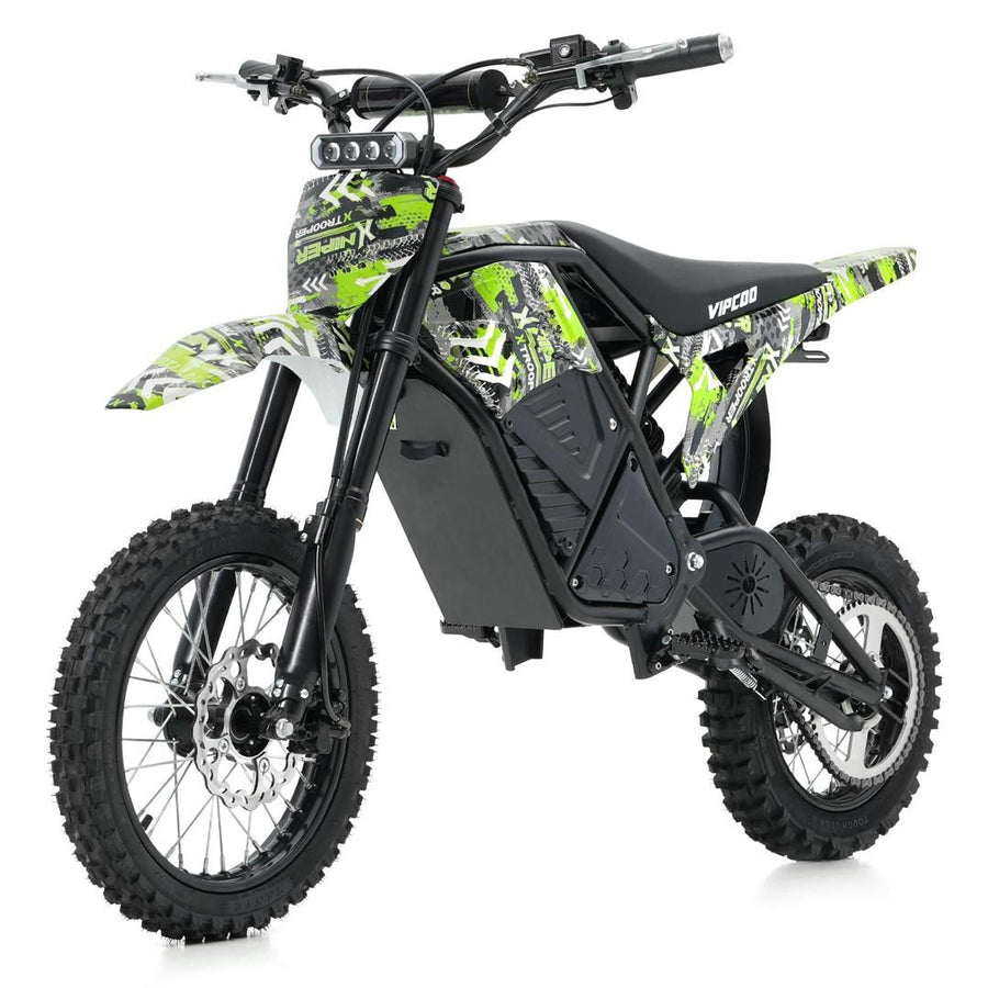 VIPCOO H3 Electric Dirt Bike 3500W – 48V 23Ah Off-Road E-Bike