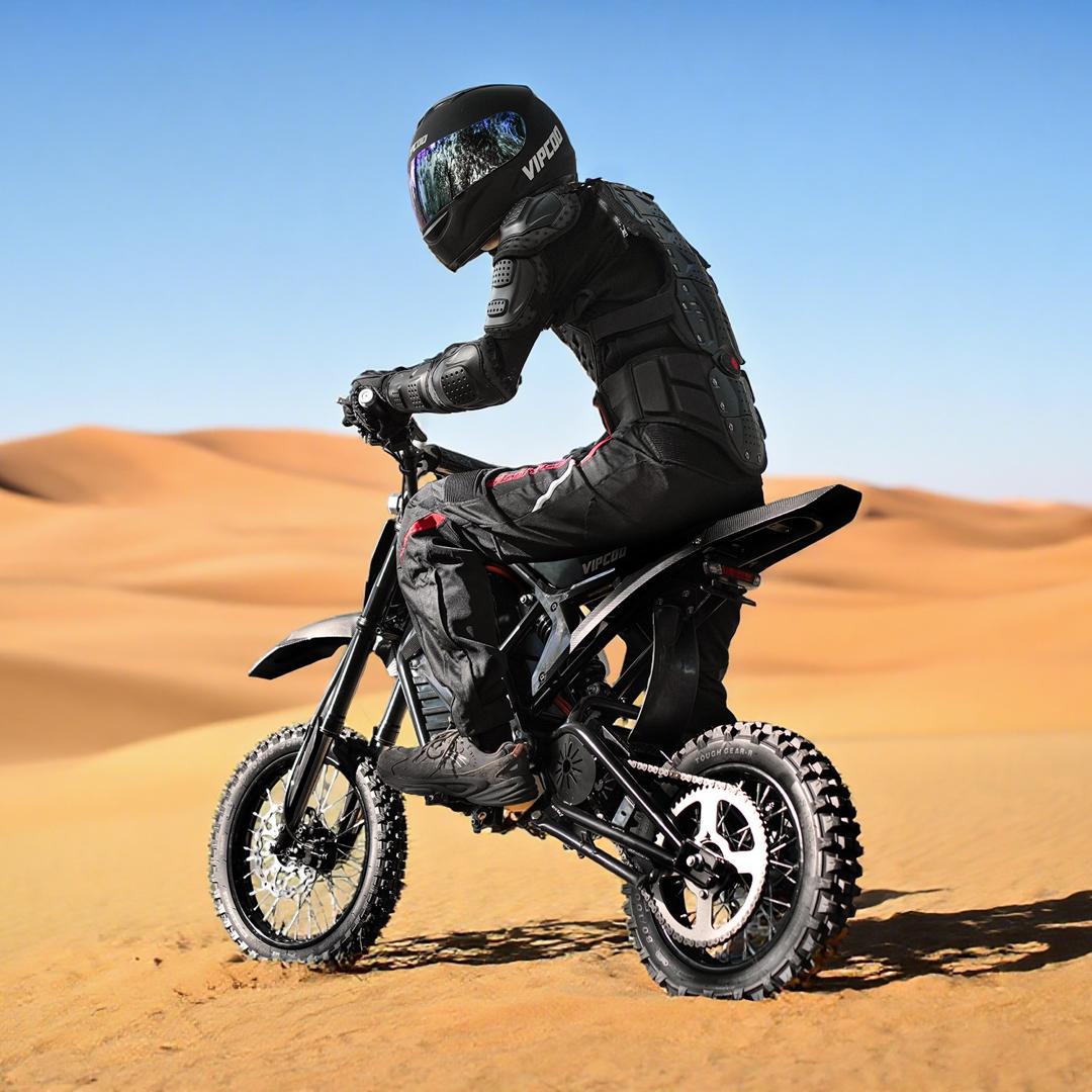 VIPCOO H3 Electric Dirt Bike 3500W – 48V 23Ah Off-Road E-Bike