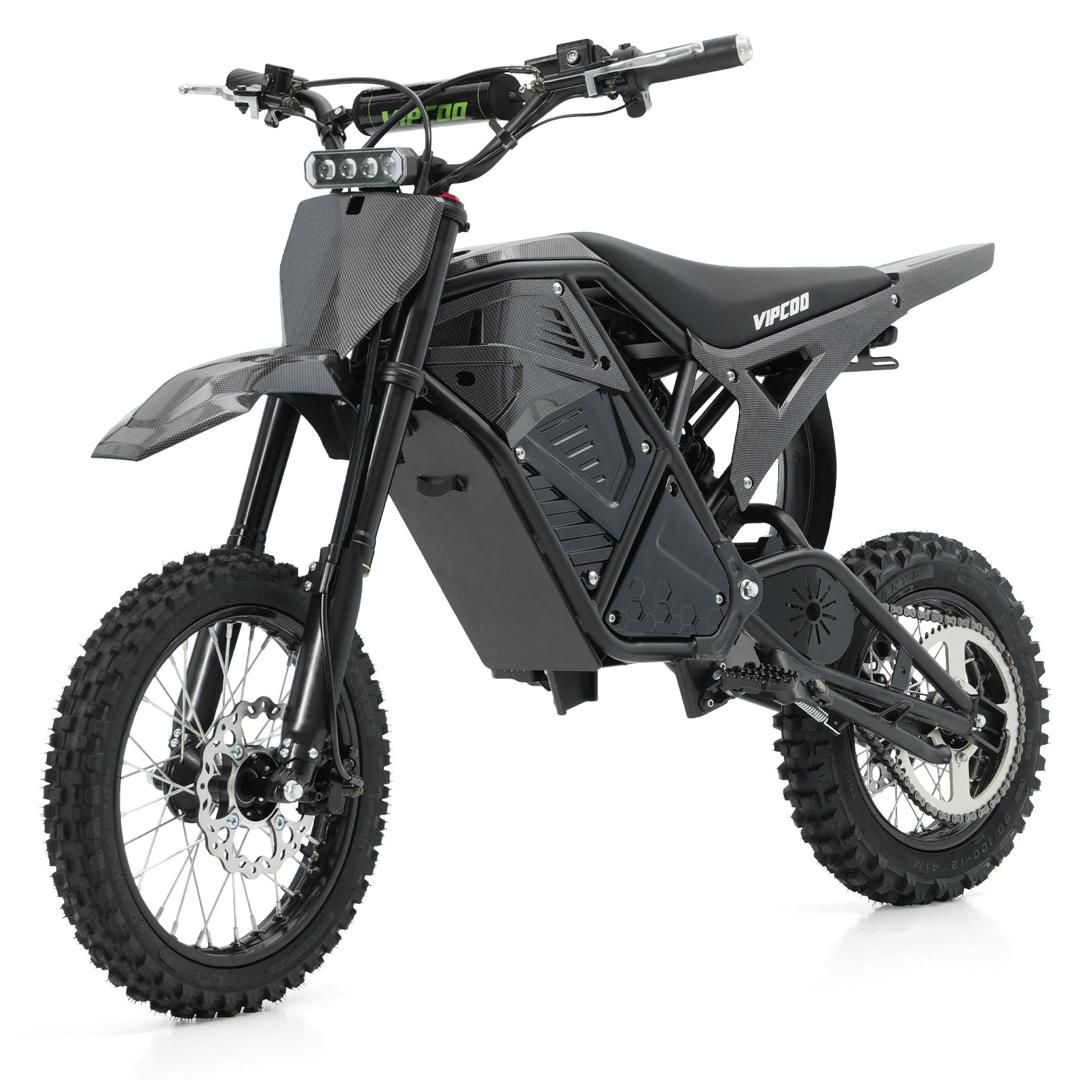 VIPCOO H3 Electric Dirt Bike 3500W – 48V 23Ah Off-Road E-Bike