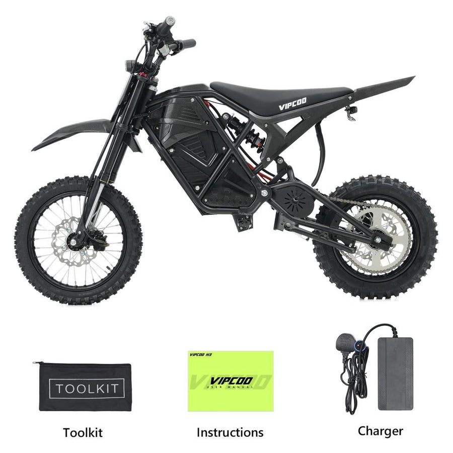 VIPCOO H3 electric dirt bike 3500W