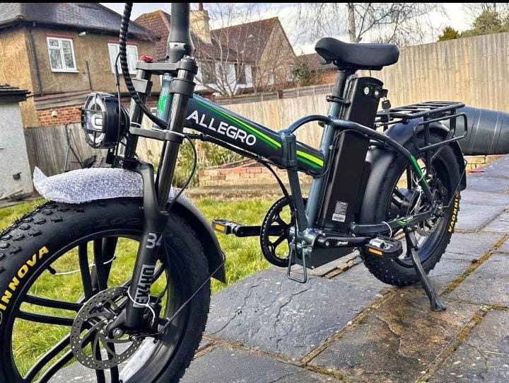 Allegro TDL6125 Fat Tyre Electric Bike 750W / 15.5mph Folding E-Bike