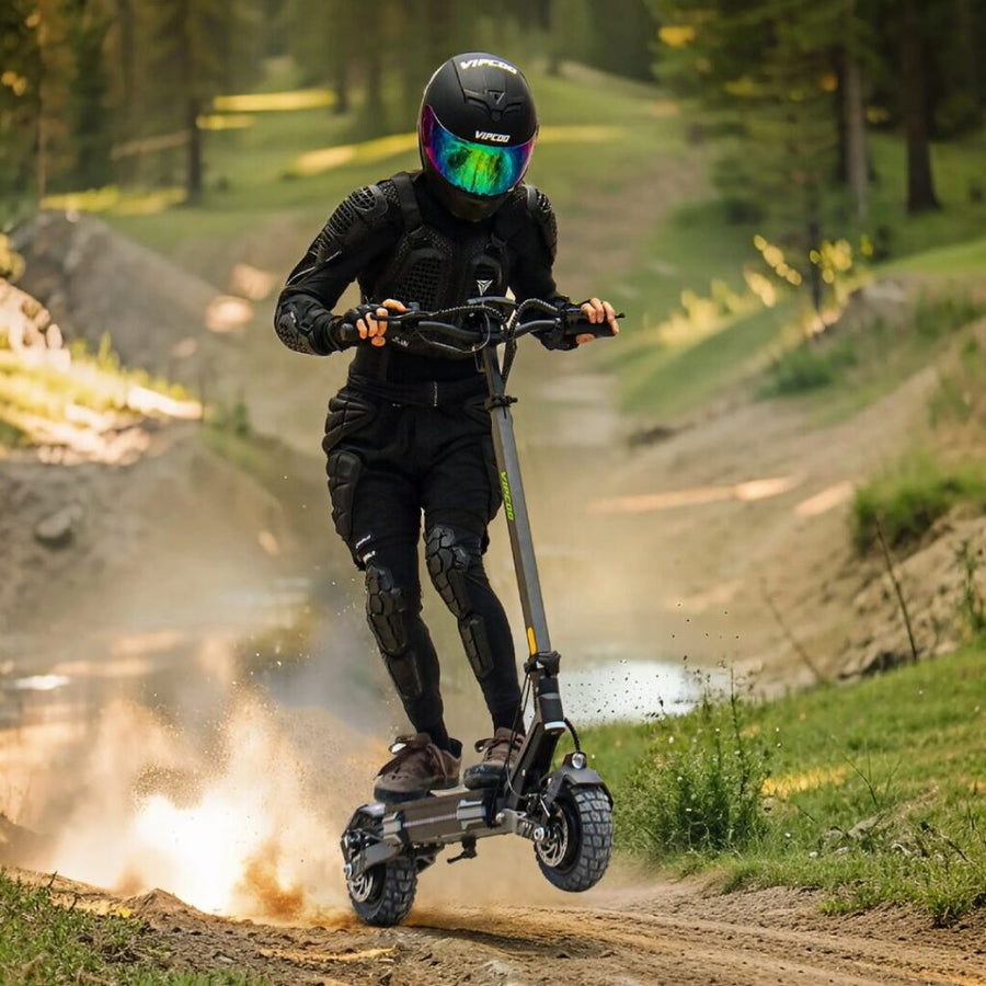 VIPCOO VS6 Pro Electric Scooter 250W / 15.5mph Dual Motor E-Scooter with NFC Lock