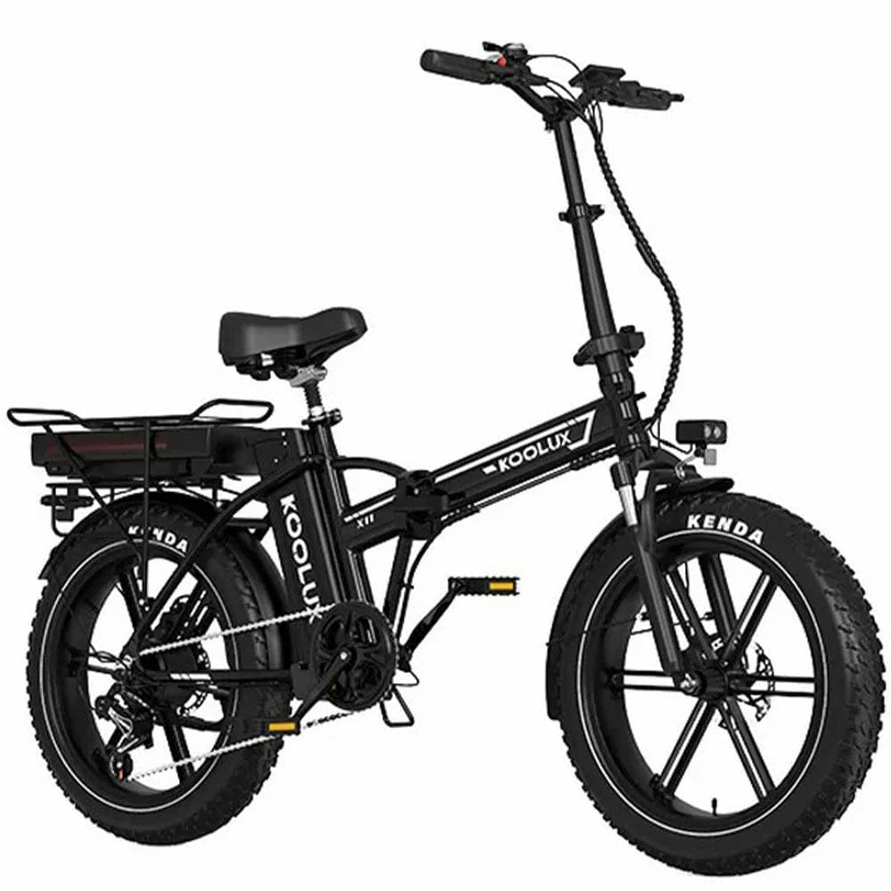 KOOLUX X11S Folding Electric Bike 750W / 15.5mph – Dual Battery 48V Fat Tyre E-Bike