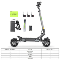 Thumbnail for VIPCOO VS6 Pro Electric Scooter 250W / 15.5mph Dual Motor E-Scooter with NFC Lock